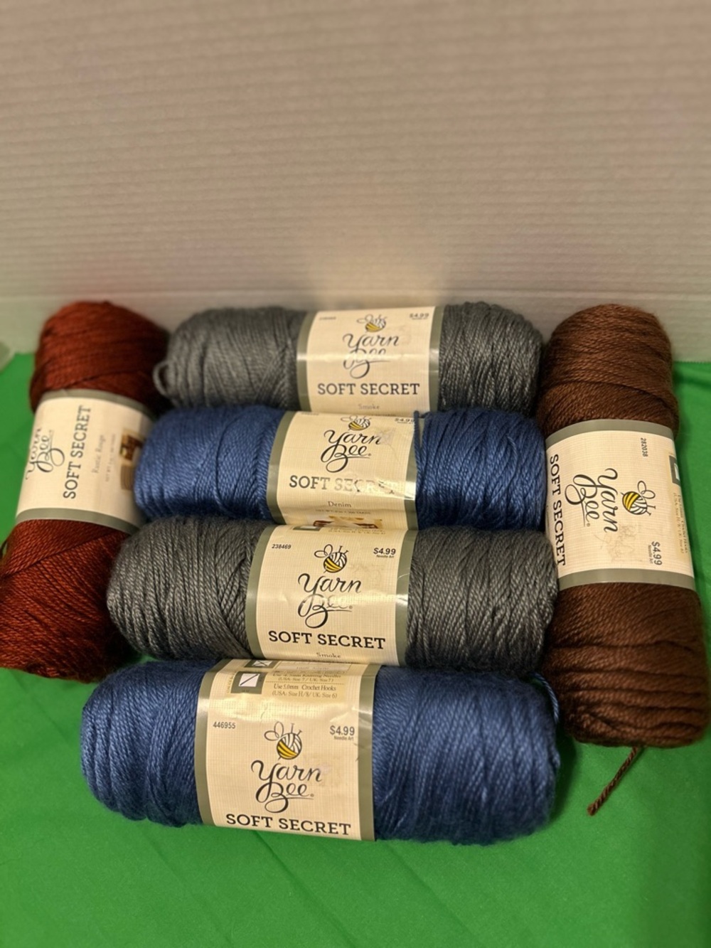 Yarn Bee Soft Secret 6 Skeins